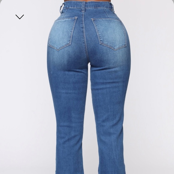 High Rise Flare jeans - Picture 4 of 5